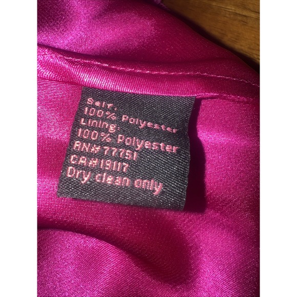 Betsey Johnson Evening Formal Cocktail Prom Strapless Dress Vintage Neckline 2 - Picture 8 of 13